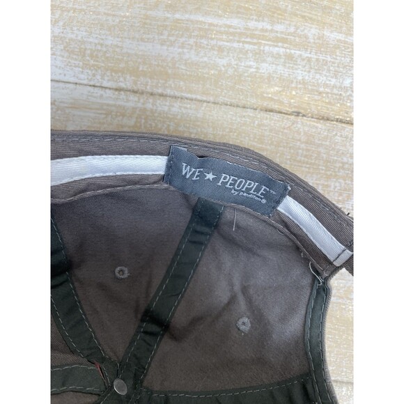 CAT People Hat Ball Cap Adjustable Strap Back Gray Relaxed Fit - Picture 7 of 7